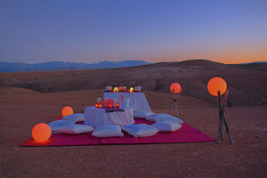 ½ Day Dinner & Sunset Camel Ride in Marrakech Desert