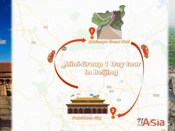 Beijing English/Spanish Tour: Mutianyu great wall + Forbbiden City
