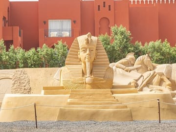 Sand City Tour with Private Transfer in Hurghada, Egypt