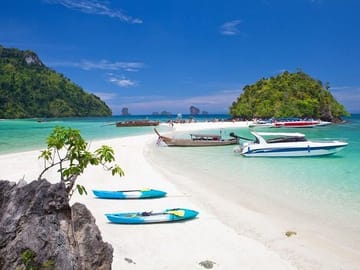 Krabi: Phi Phi Sunrise & 4 Islands by Speedboat with Lunch