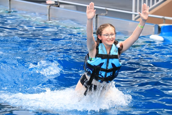 Dolphin Swim Adventure at Gulf World Marine Park photo 3