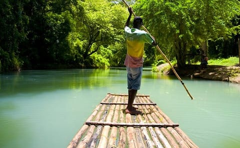 Martha Brea Rafting and Blue Hole Tour from Montego Bay