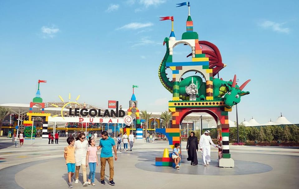 LEGOLAND® Dubai or LEGOLAND® Water Park Ticket + Hotel Transfers