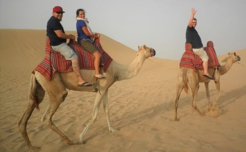 Safari Adventure with Sand Boarding and Camel Ride in Doha