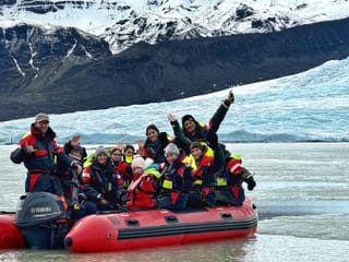 Fjallsarlon Zodiac Boat Tour & Glacier Hike, photo 6