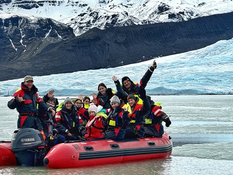 Fjallsarlon Zodiac Boat Tour & Glacier Hike, photo 6