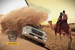Qatar Gold Dune Safari, Dune Bashing,Camel Ride,Sand Boarding,Inland Sea Desert