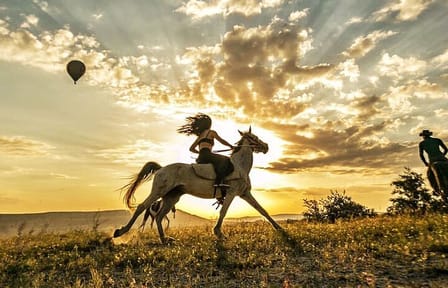 Cappadocia Sunset Horseback Riding Tour 2 Hours