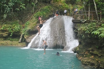 Blue Hole and Secret Falls Day Trip from Runaway Bay