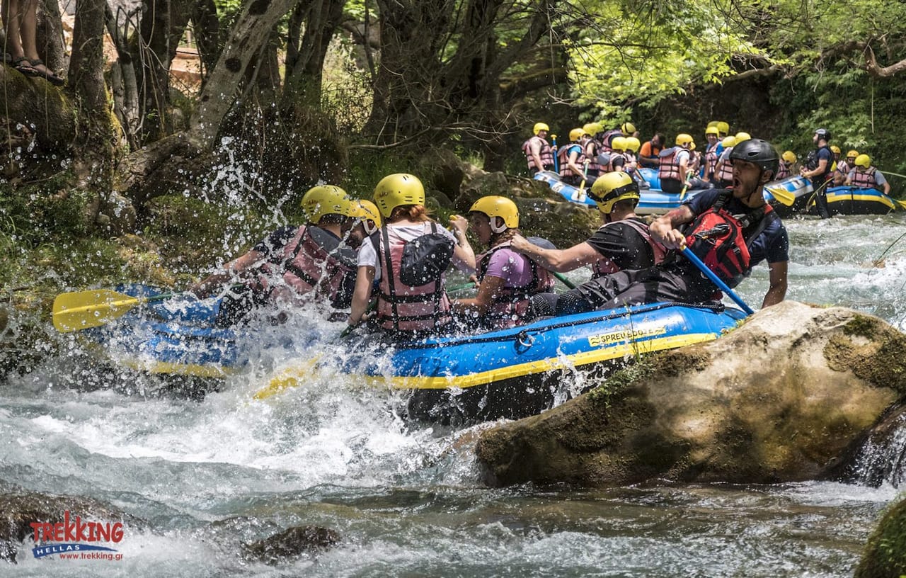 Rafting Lousios 8