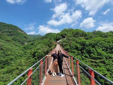 Suspension Bridge at Mt.Gamaksan