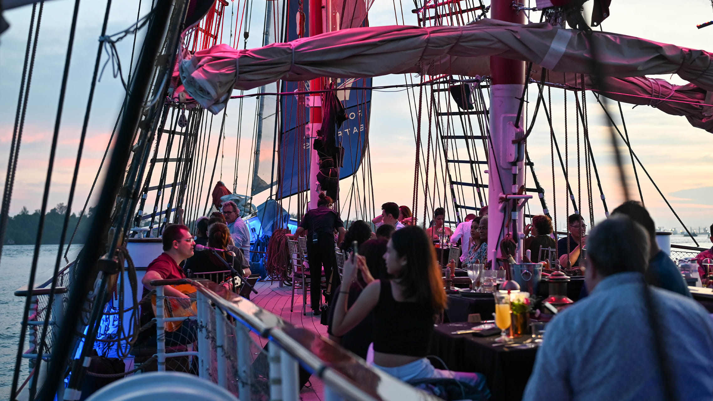 Sail into Romance: A Sunset Dinner Cruise on the Royal Albatross