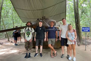 Cultural Day Tour of Cao Dai Temple and Cu Chi Tunnels