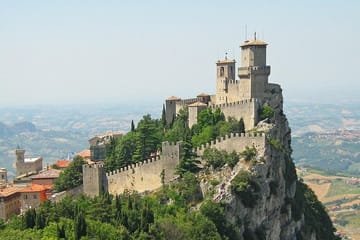 Walking Tour of San Marino's Monte Titano and Old Town