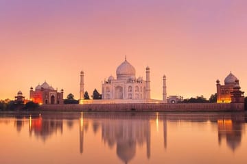 Private Sunset Day Tour of Taj Mahal Agra From Delhi Includes Guide