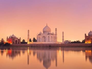 Private Sunset Tour of the Taj Mahal from New Delhi
