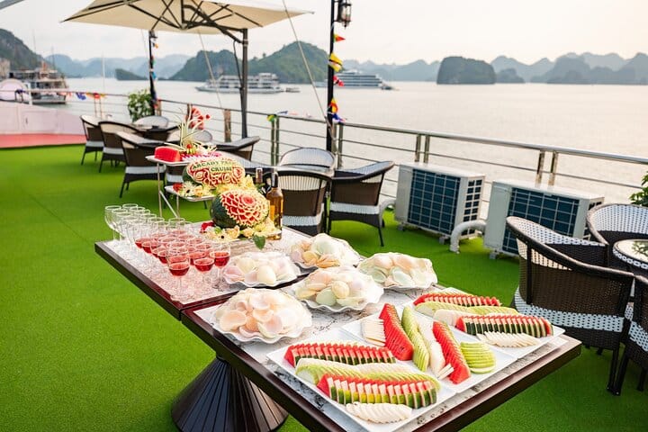 Arcady Cruise Luxury 1 Day Tour From Hanoi by Express Limousine