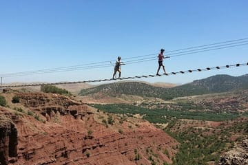 Atlas Mountains Zipline & Traditional Breakfast from Marrakech