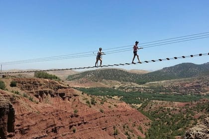 Atlas Mountains Zipline & Traditional Breakfast from Marrakech