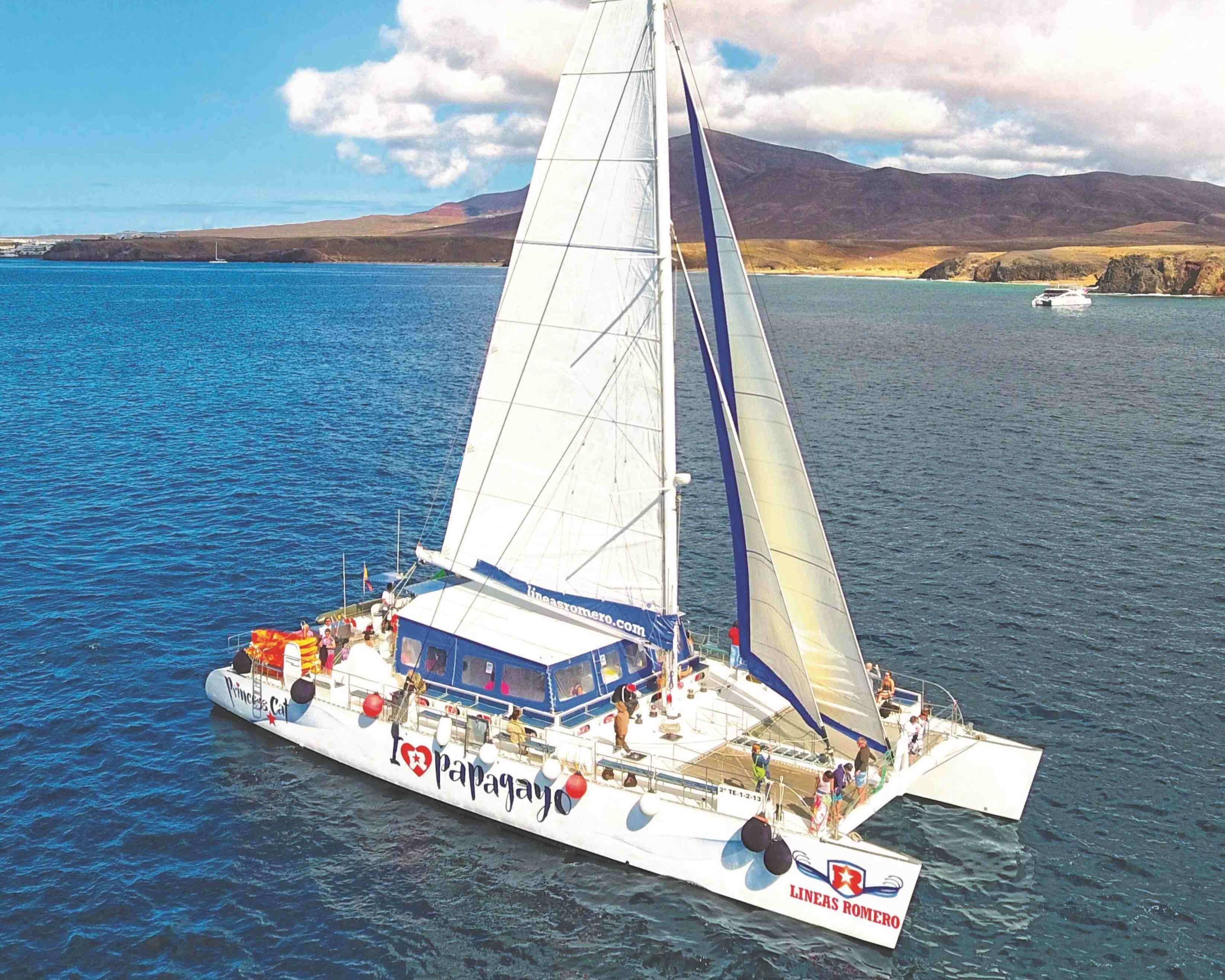 Catamaran near Papagayo
