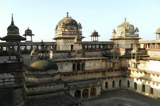 Inside Part of Orchha Fort