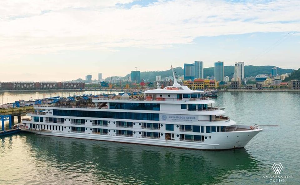 Ambassador Cruise The Largest Day Cruise in Halong Bay