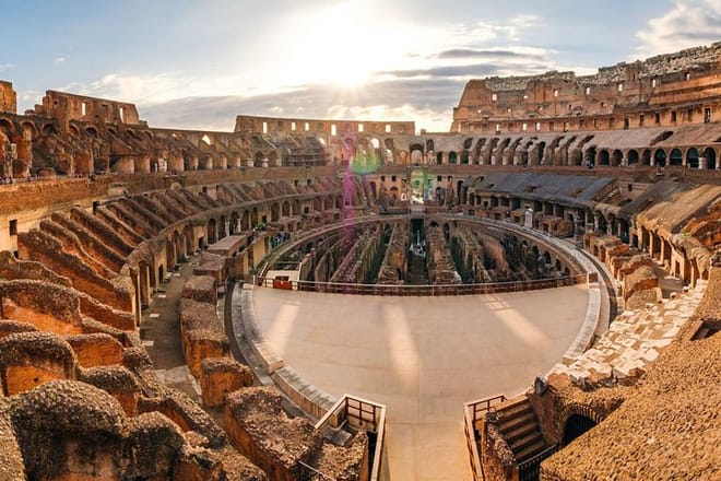 Rome’s Hidden Depths: Colosseum, Ancient City Tour & Underground Tunnels