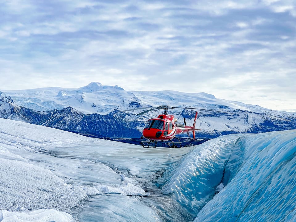 Private Glacier Hike Helicopter Tour from Skaftafell — Atlantsflug