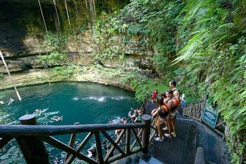 Private Tour of Ek Balam Ruins, Cenote Saamal, and Valladolid