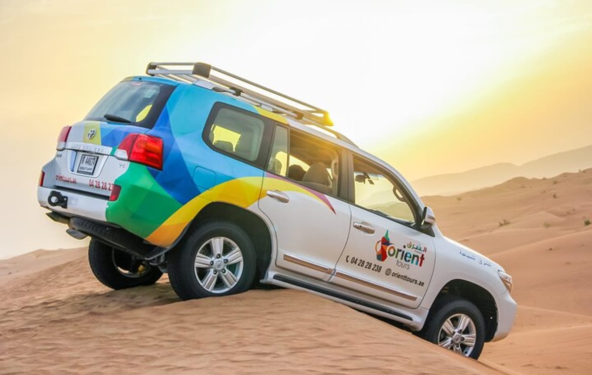 Dubai Private Sunset Desert Drive with Wildlife Experience