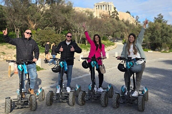 Ancient Athens Electric ATV Scooter Tour