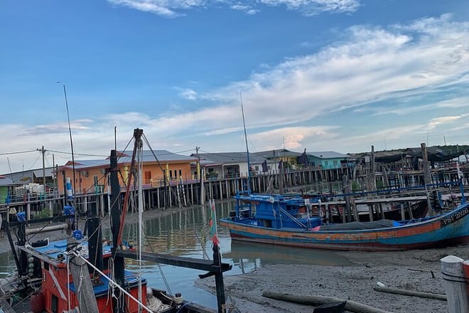 Pulau Ketam Fishing Village with Blue Mosque and Thean Hou (SIC) 4