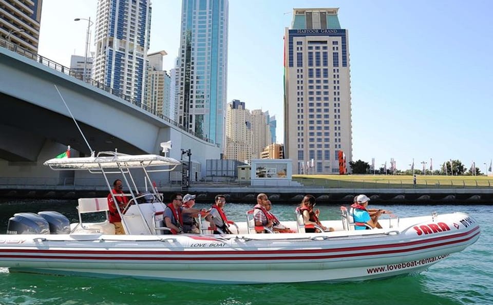 Dubai Marina Cruise and Dubai Frame Tour with Guide