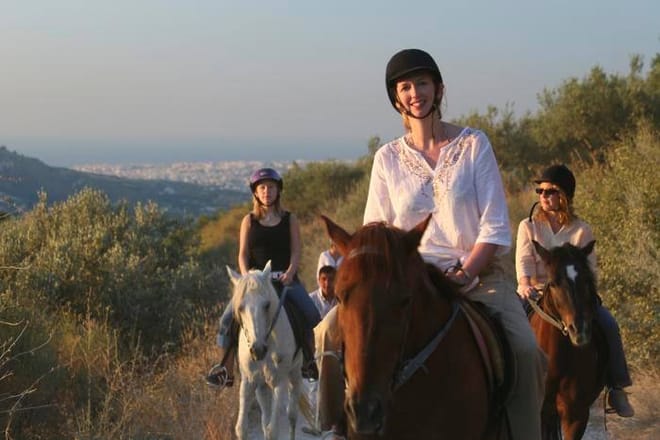 Horse riding in Heraklion Crete (from Heraklion, Hersonissos and near by areas)
