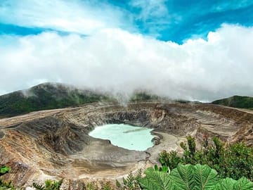 Poás Volcano Crater