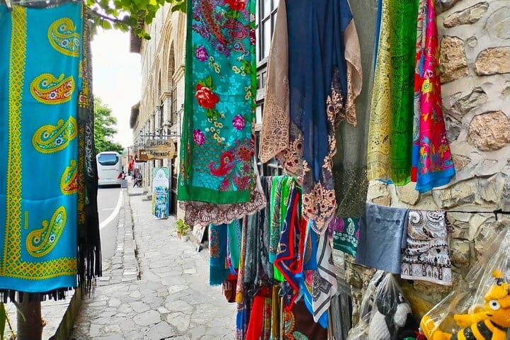 Sheki tour-Sheki strreet shopping tour-Sheki handwork-VLA Tourism-VLA Travel-Kelagayi