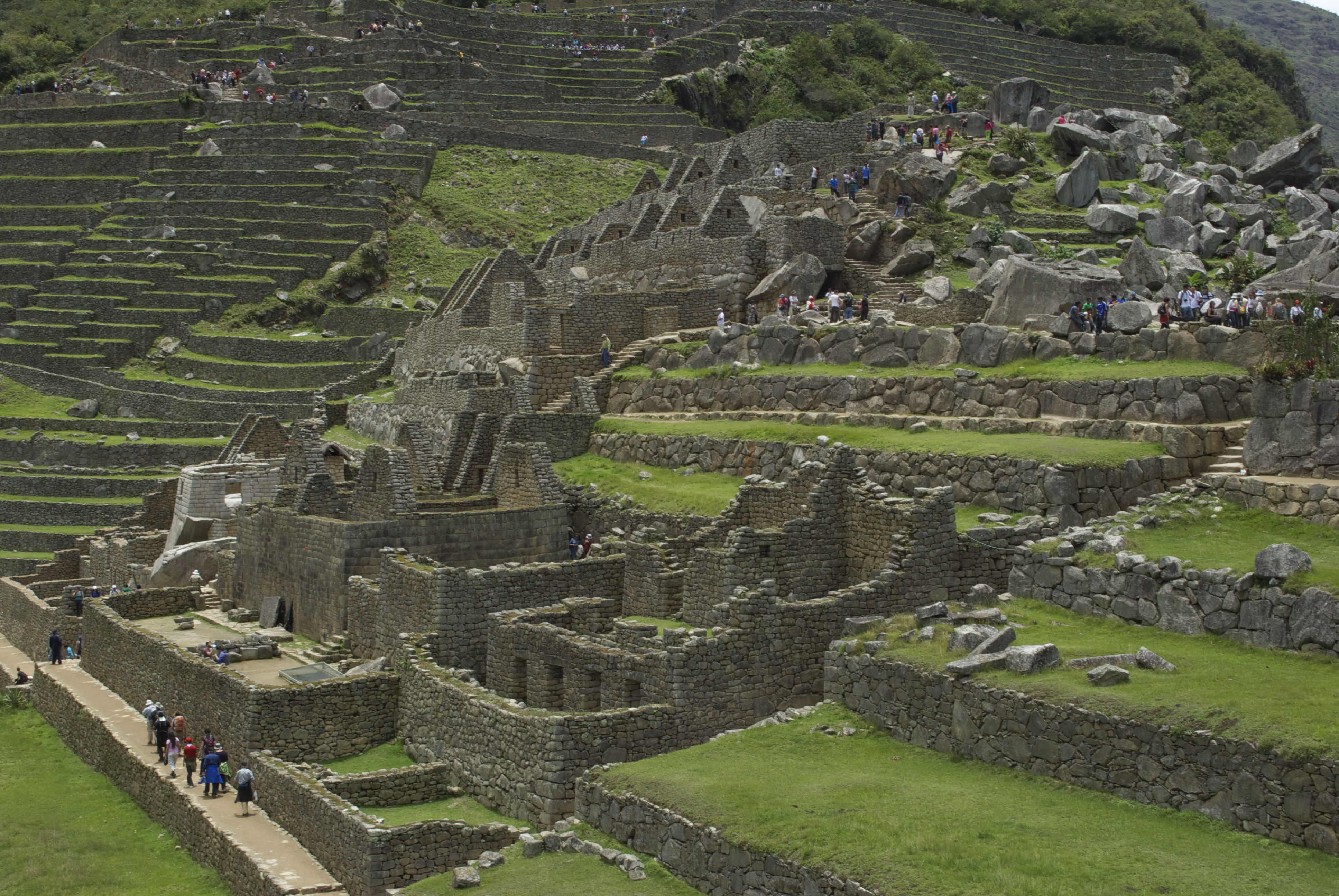 Circuito inferior de Machu Picchu