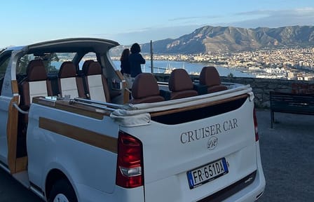 Palermo: Tour of Historical Center, Catacombs & Monreale in CruiserCar