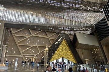 Bus Tour to the Grand Egyptian Museum and Pyramids from Sharm El-Sheikh