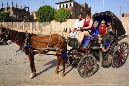 Luxor City Tour by Horse Carriage: Explore the Nile Corniche