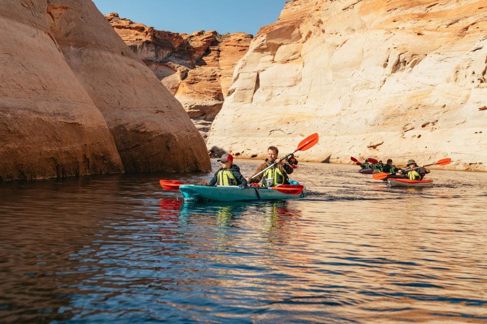 Page/Lake Powell: Guided Kayak & Water Antelope Canyon Tour 4