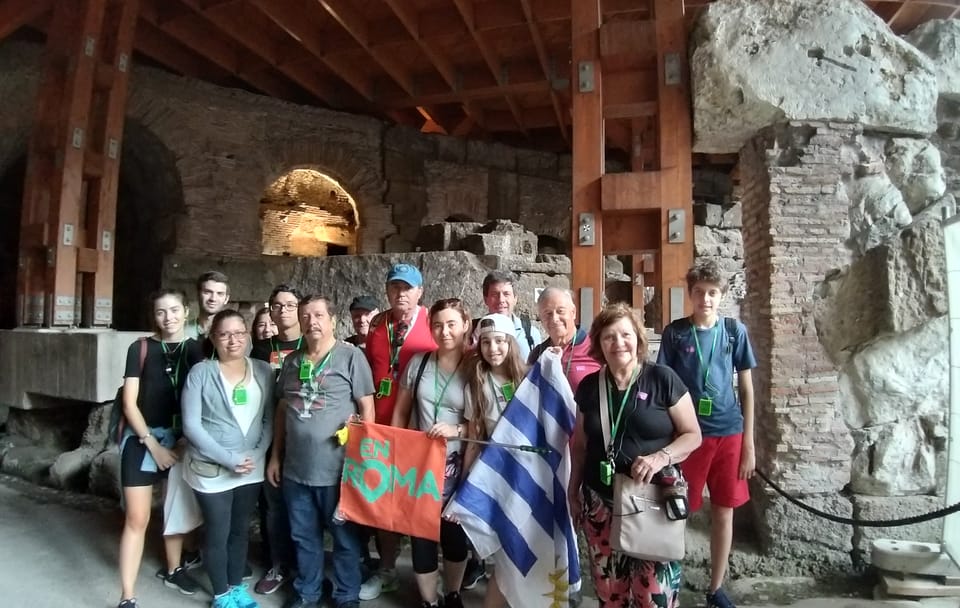 Tour Coliseo Subterráneo, Arena, Foro y Palatino en grupo súper reducido