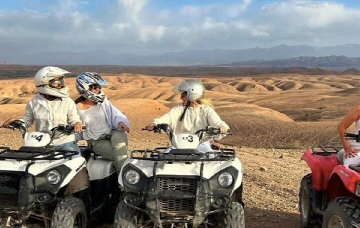 Desert Adventure delight : Quad , Camel , Dinner Show in Agafay