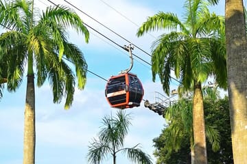 Singapore: Sentosa Cable Car Sky Pass Ticket
