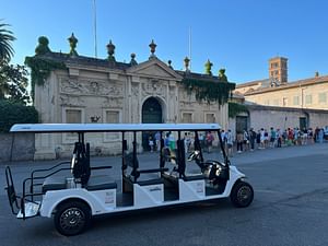 A Different Rome - Golf-Cart Tour Of The Catacombs & Hidden Gems Of The City 