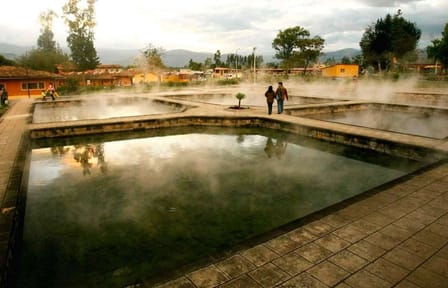 Relaxation at Baños del Inca Thermal Baths in Cajamarca