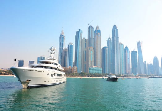 Luxury Yacht Tour with Delicious BBQ Dinner in Dubai Marina
