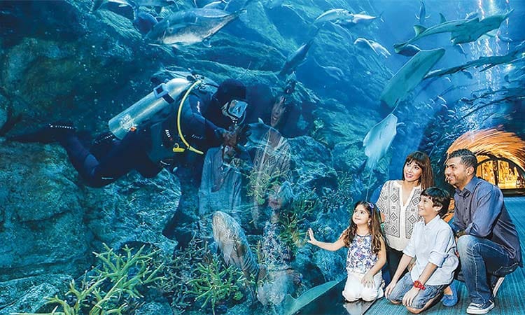 aquarium tickets dubai