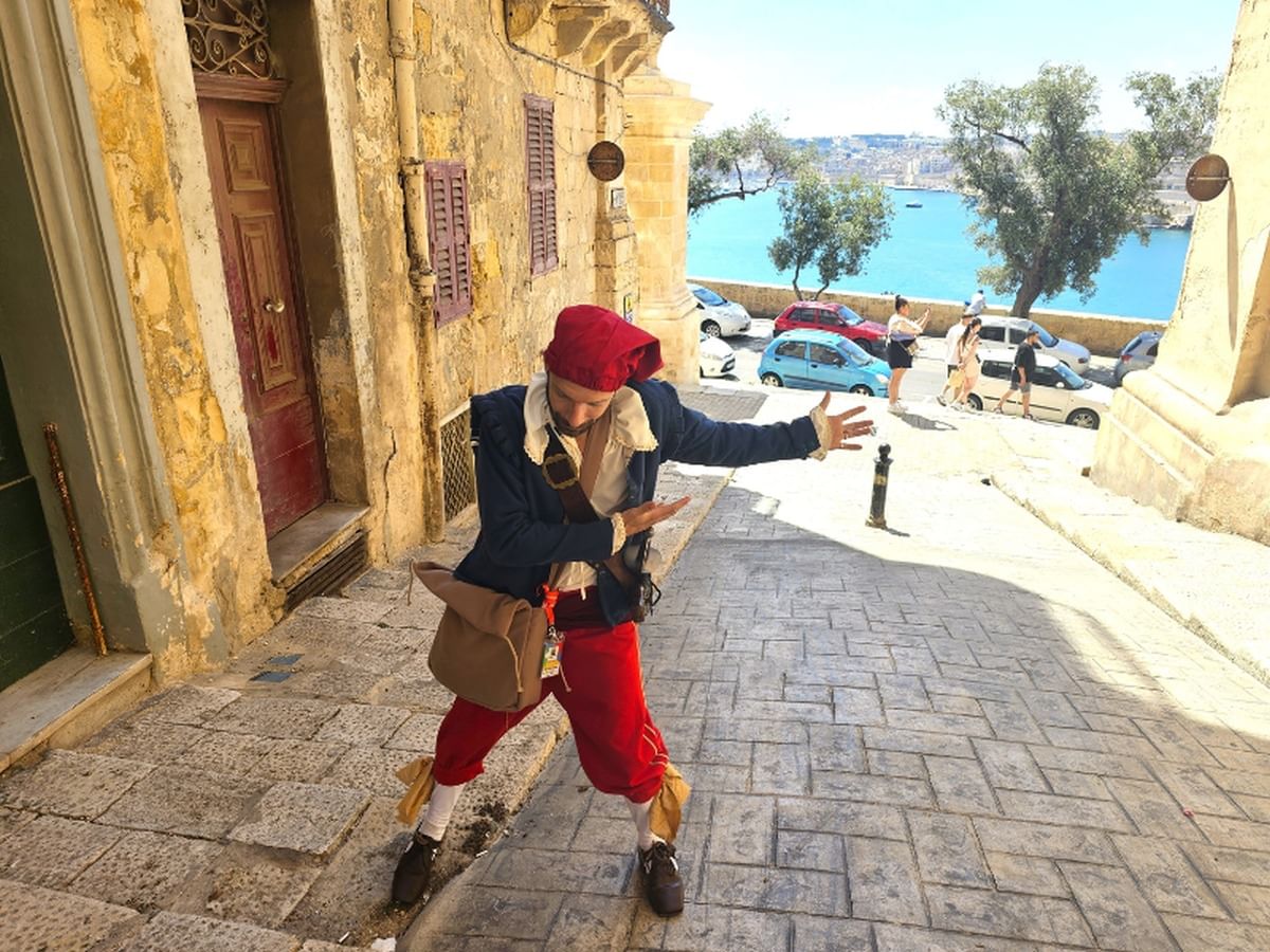 Our captain tells tales of plunder, scandal, and desire in Valletta