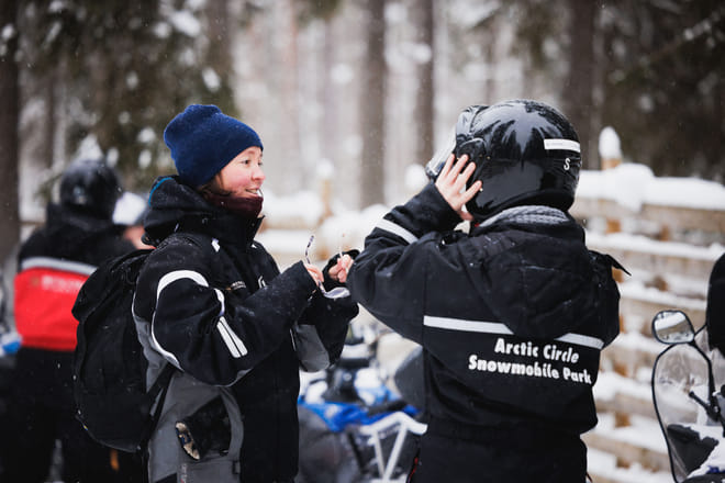 Husky and Reindeer Experience with Snowmobiling photo 3